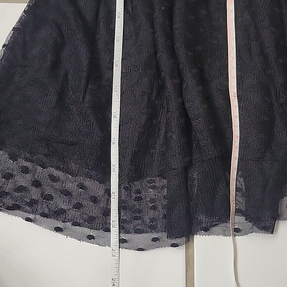 Lil Lemons NWT  Girls black velvet and lace long sleeve dress Size 4T - Picture 8 of 9